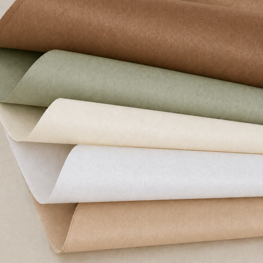Neutral Mixed Coloured Tissue Paper 20x30"