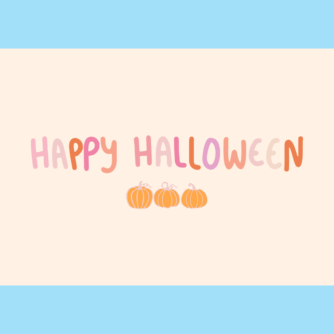 105mm x 148mm (A6) Halloween Appreciation Cards