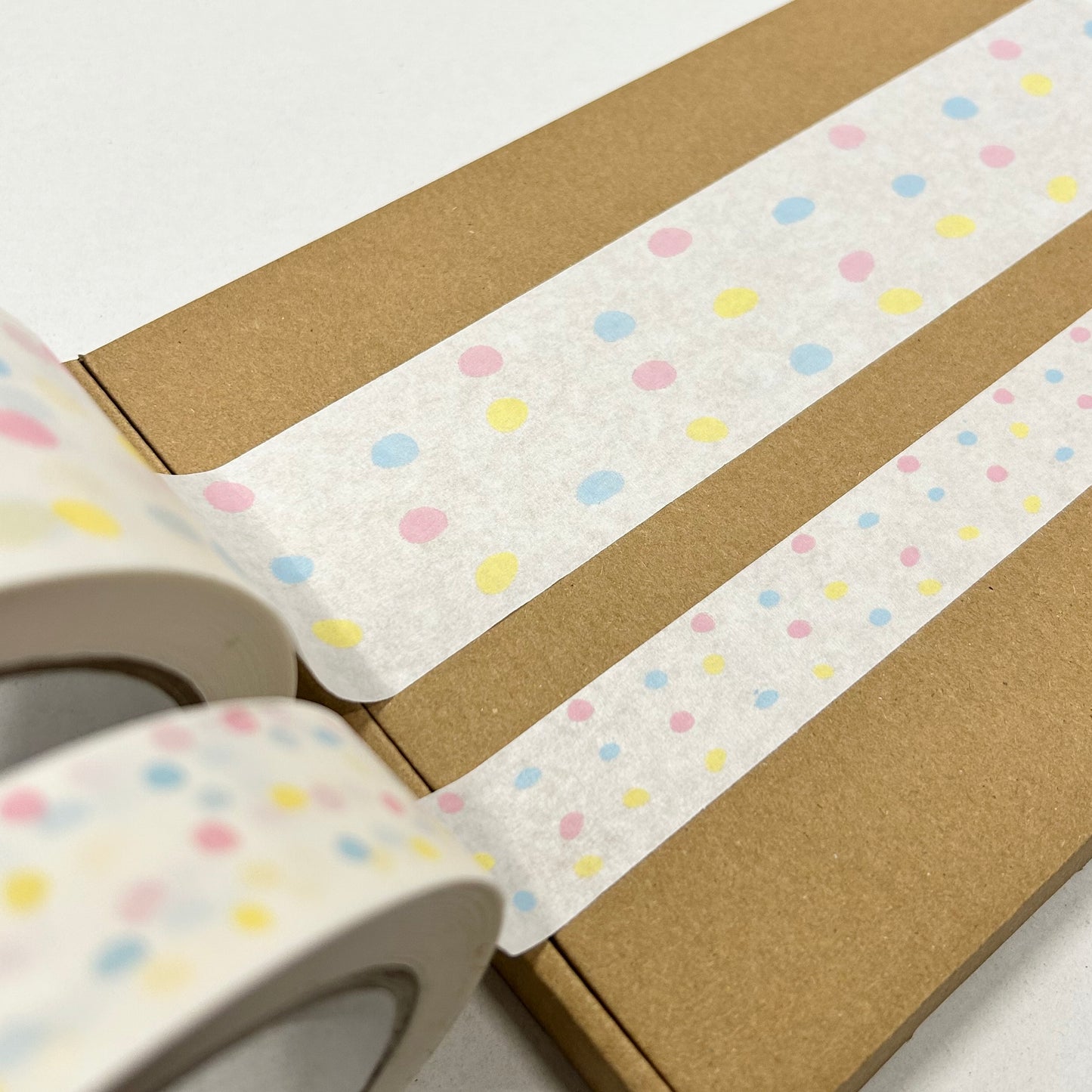 Polka-Dot Patterned Paper Tape