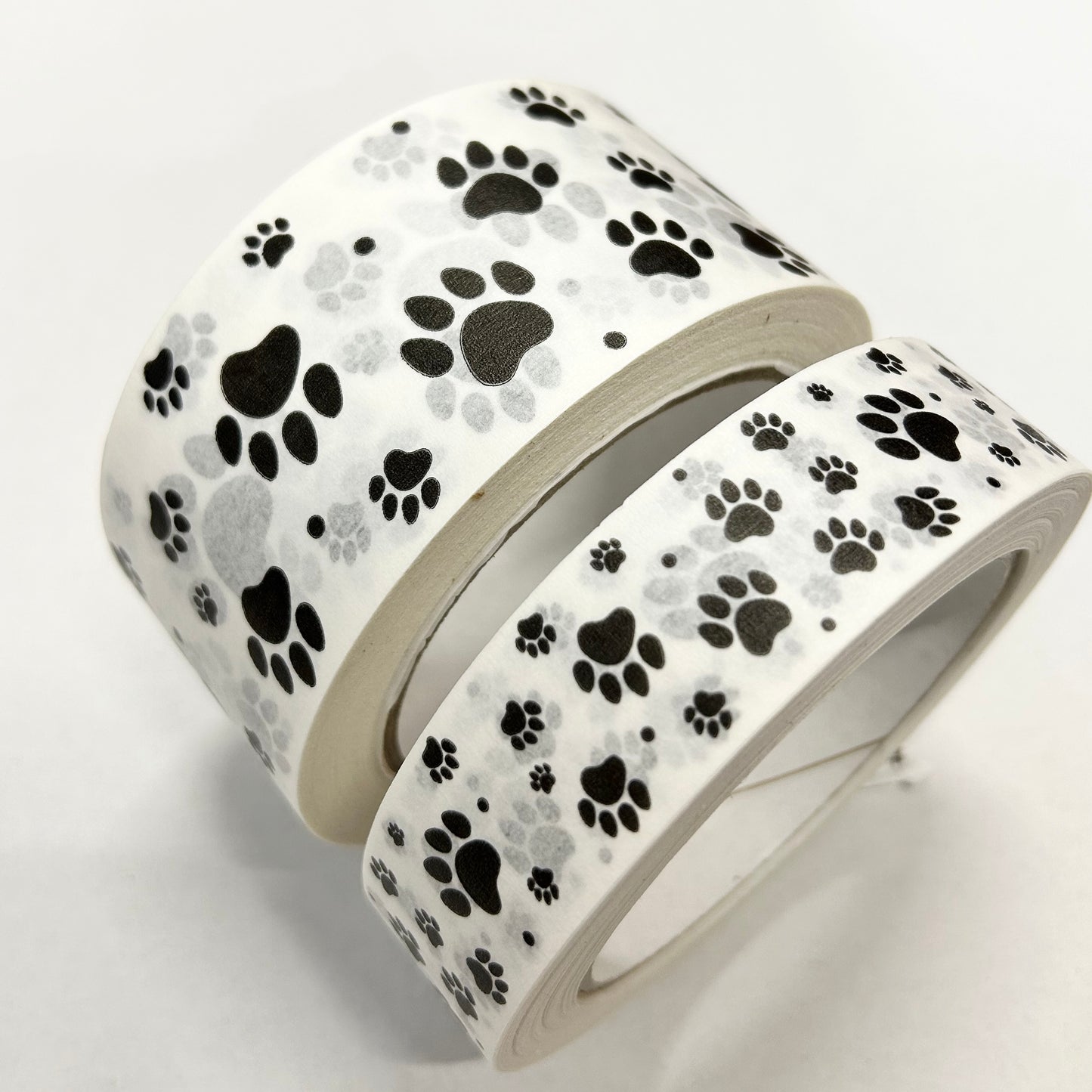 Paw Print Patterned Paper Tape