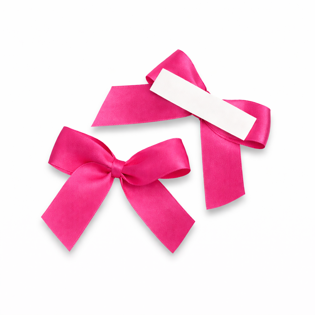 5cm Self-Adhesive Satin Bows