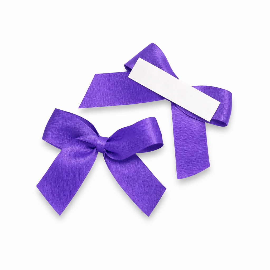 5cm Self-Adhesive Satin Bows