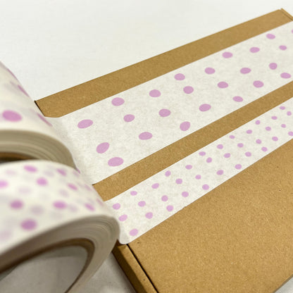 Polka-Dot Patterned Paper Tape