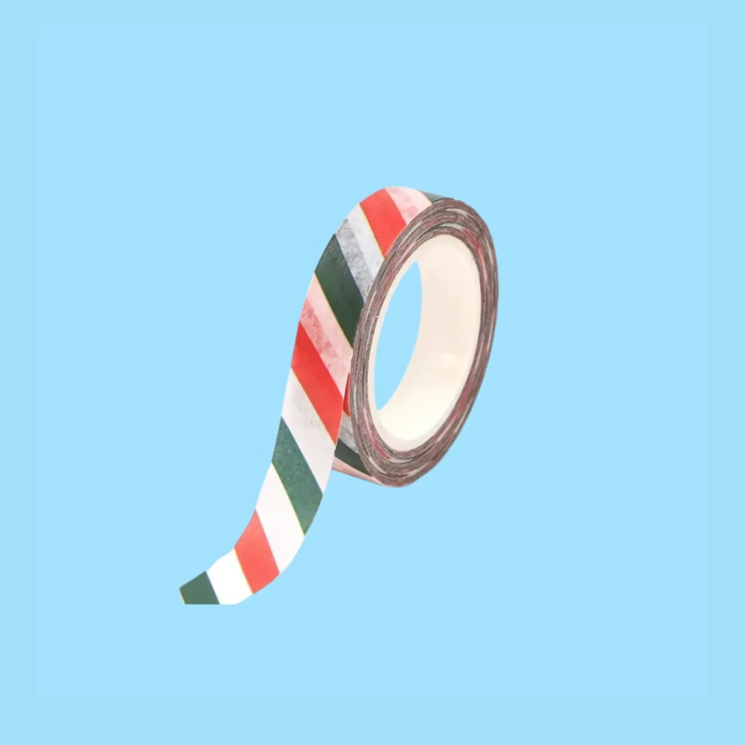 Christmas Patterned Washi Tape (15mmx10m)