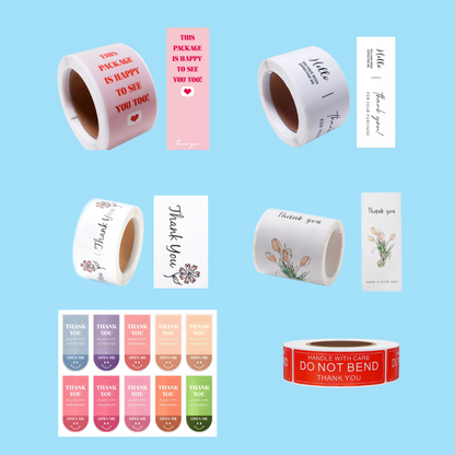 3x9cm Sealing Stickers