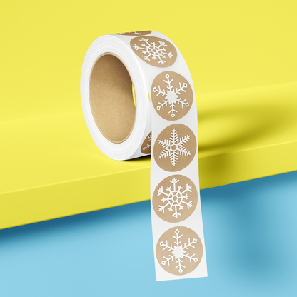 1" Stickers - Christmas