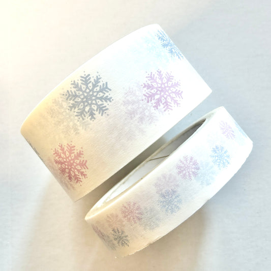 Snowflake Patterned Paper Tape