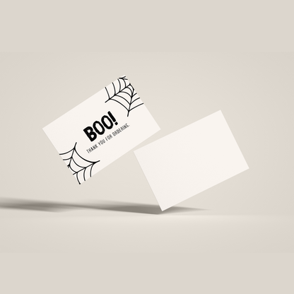 105mm x 148mm (A6) Halloween Appreciation Cards