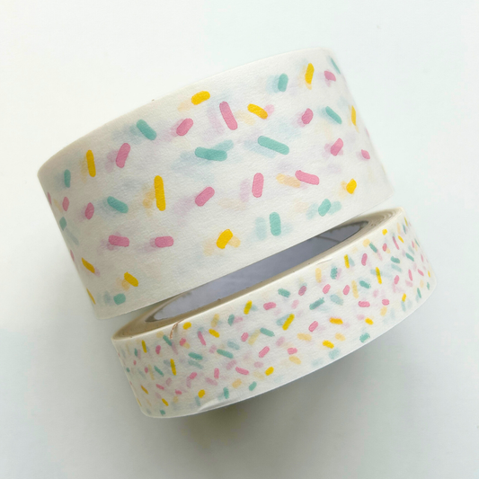 Sprinkles/Confetti Patterned Paper Tape