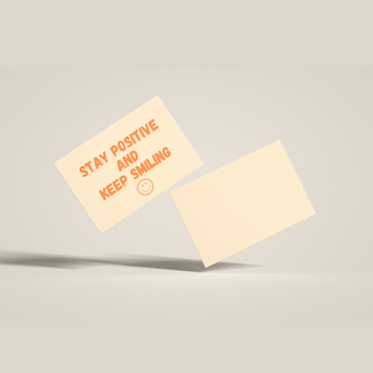 105mm x 148mm (A6) Positivity Cards
