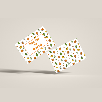 105mm x 148mm (A6) Autumn Appreciation Cards