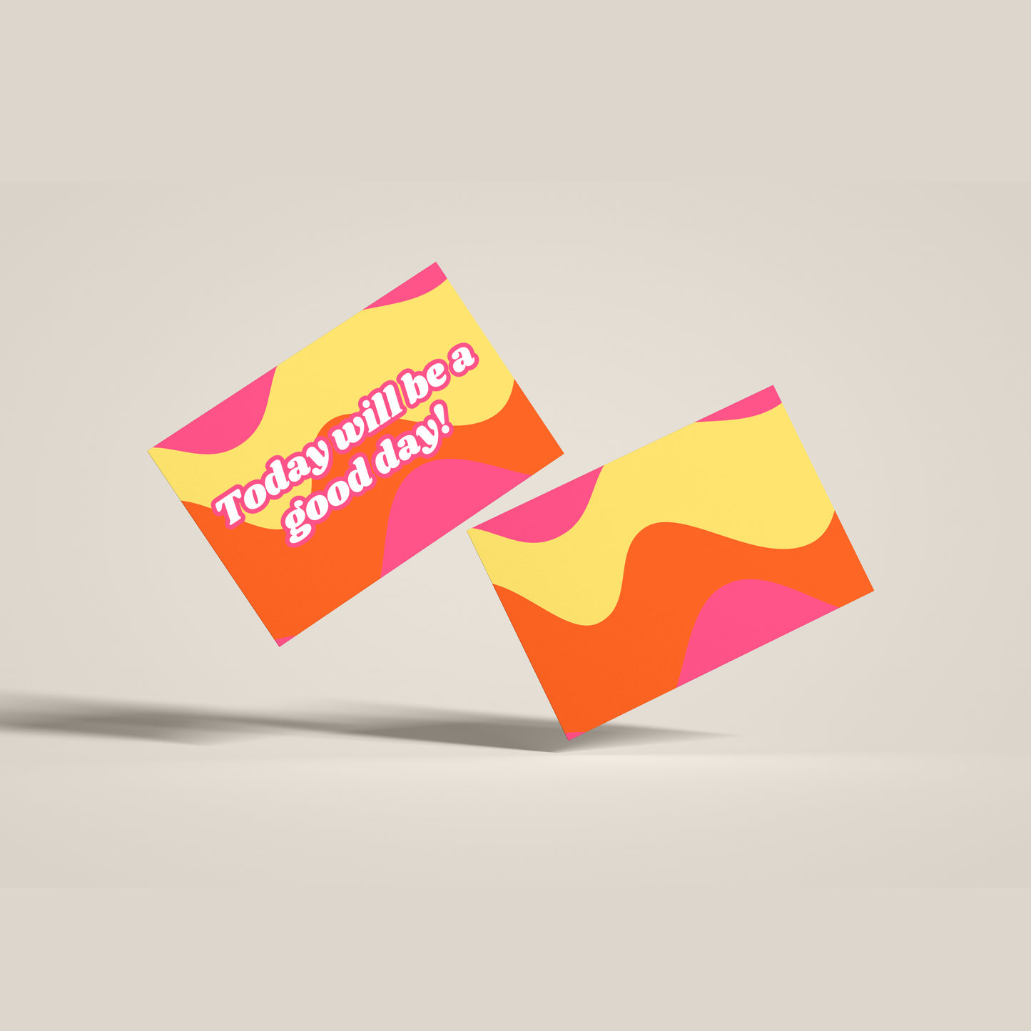 105mm x 148mm (A6) Positivity Cards