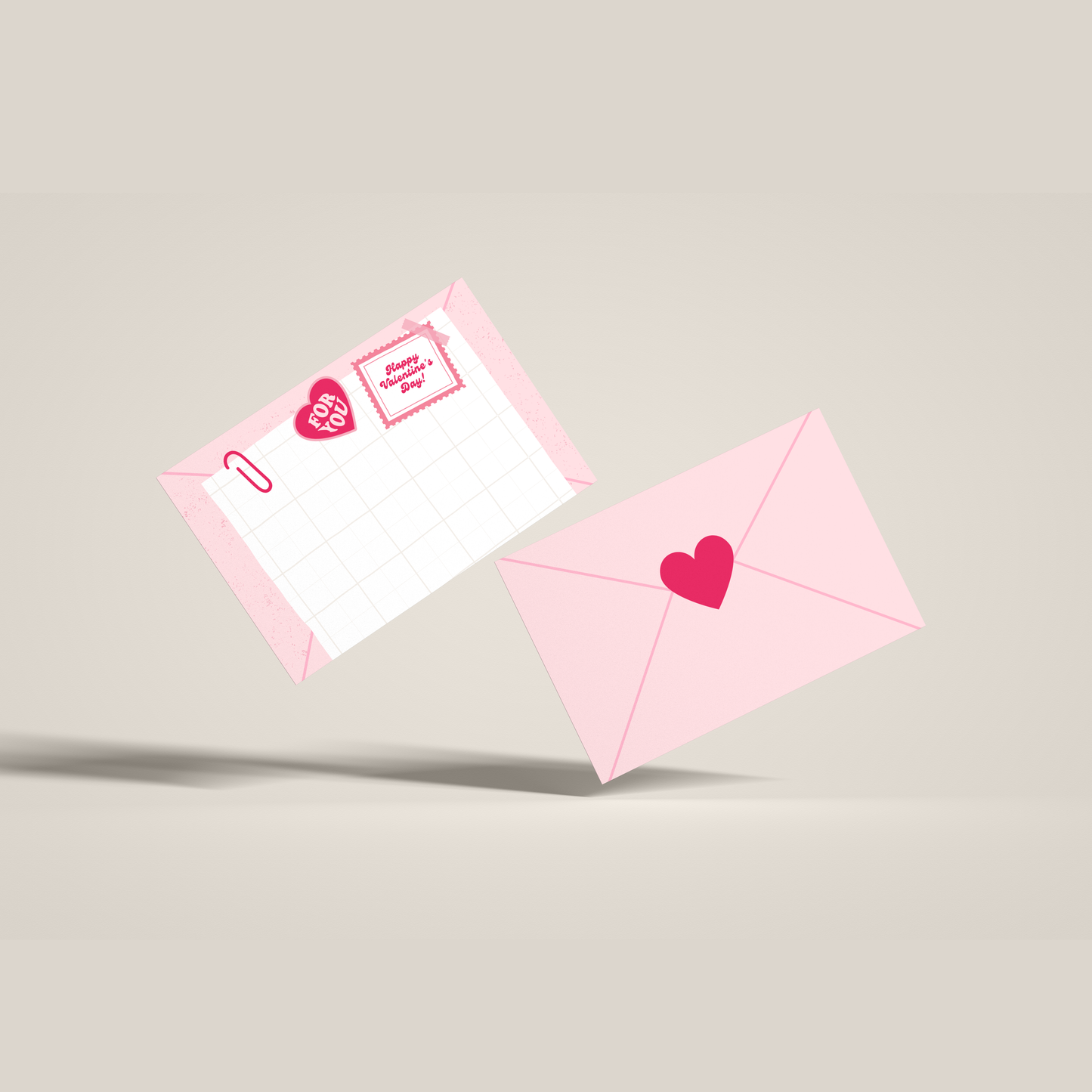 105mm x 148mm (A6) Valentine's Day Appreciation Cards