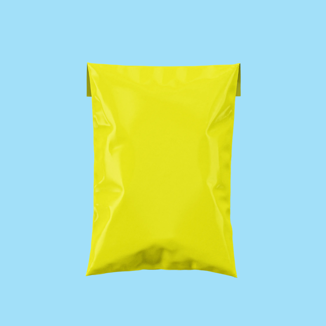 14x21" Coloured Poly Postal Bags