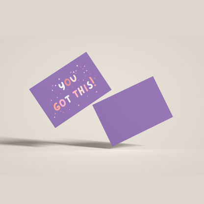 105mm x 148mm (A6) Positivity Cards